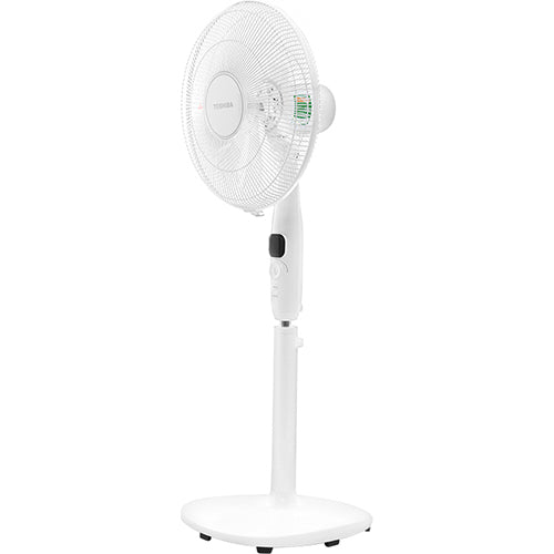 Quạt đứng Toshiba 9 cánh, DC Inverter, Remote F-LSD10(W)VN Trắng - Bảo hành chính hãng 12 Tháng