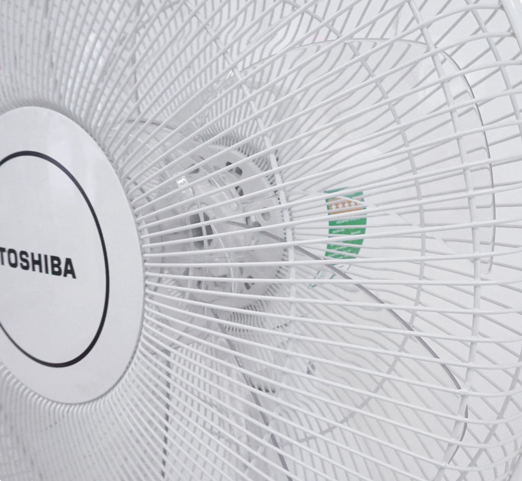 Quạt đứng Toshiba 9 cánh, DC Inverter, Remote F-LSD10(H)VN Xám - Bảo hành chính hãng 12 Tháng