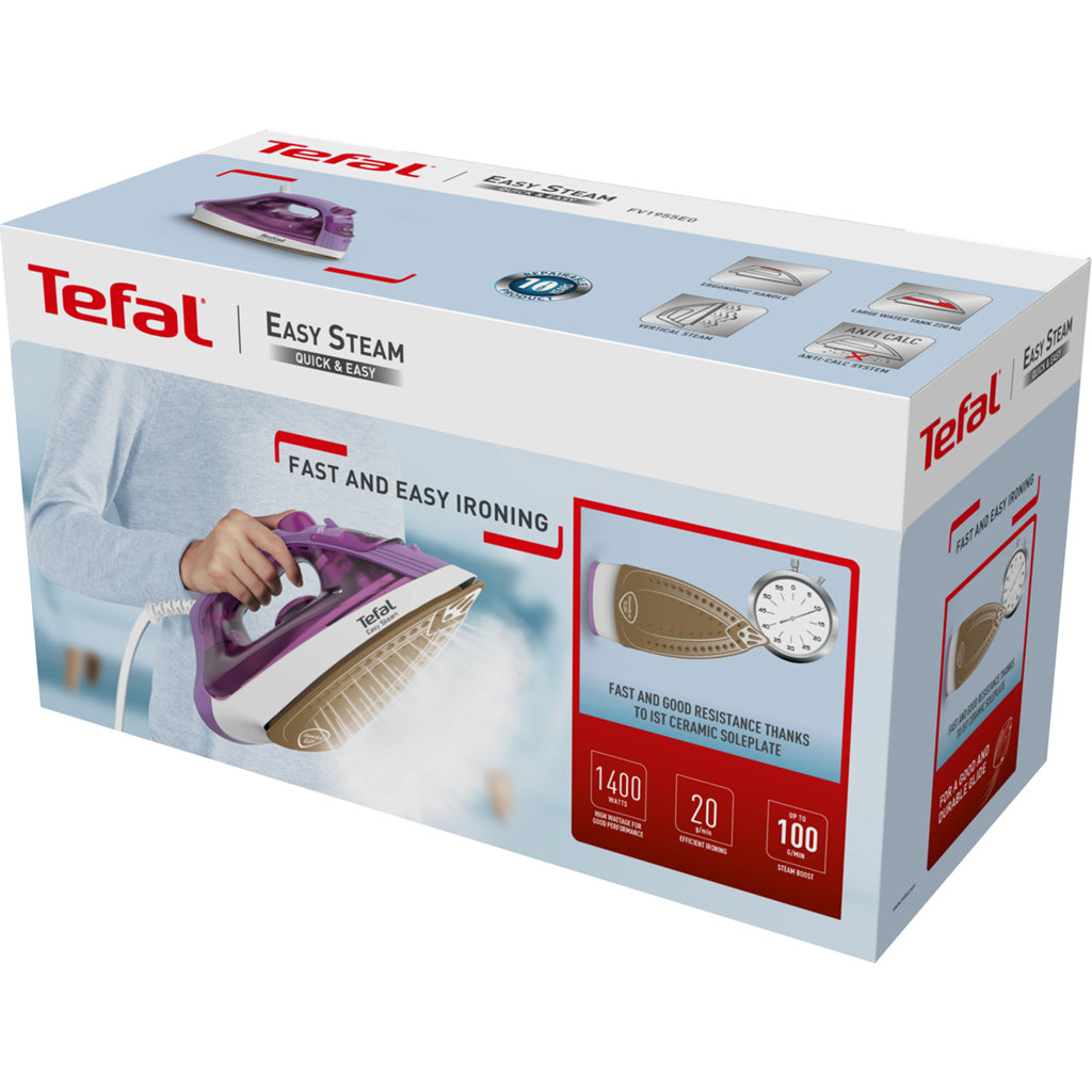 Bàn ủi hơi nước Tefal FV2867E0 - Hàng Chính Hãng - Bảo Hành 24 tháng