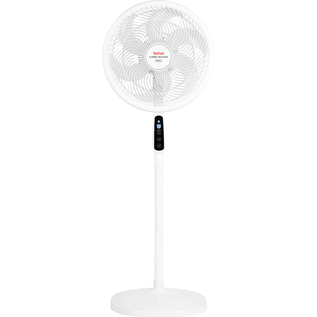 Tefal Turbo Silence Plus Standing Fan VH689690 - White White Blades