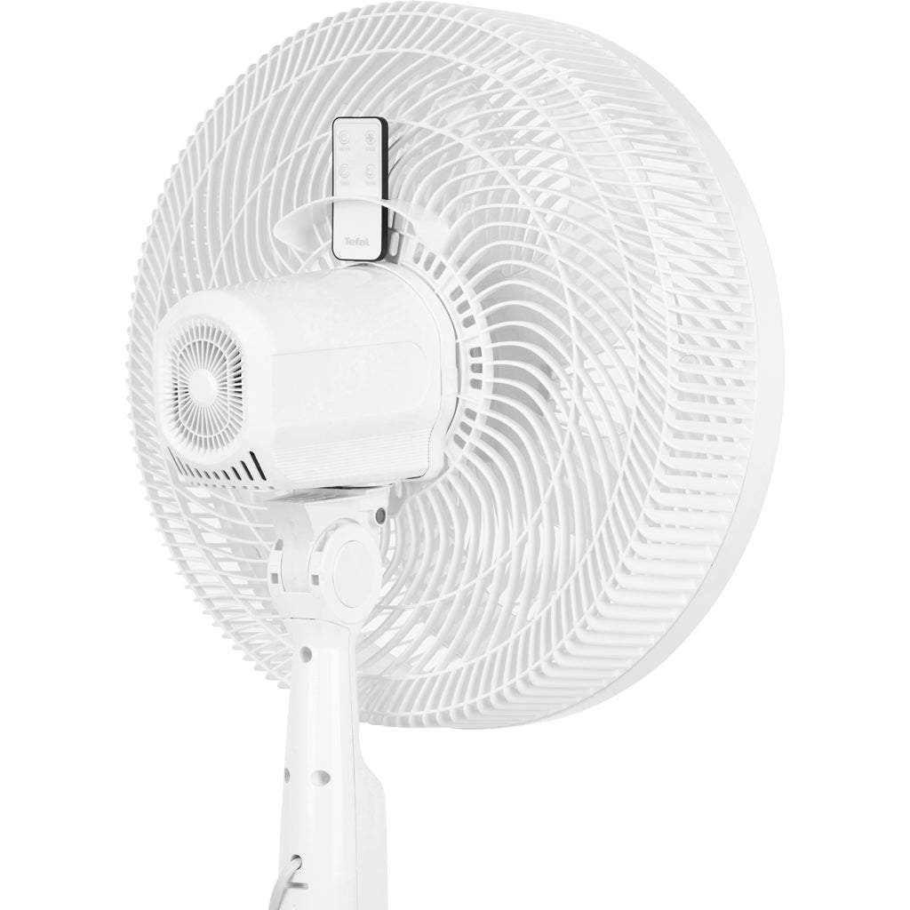 Tefal Turbo Silence Plus Standing Fan VH689690 - White White Blades