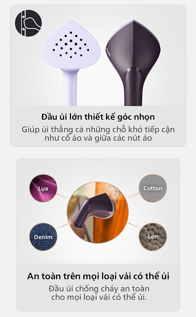 Bàn Ủi Hơi Nước Philips STE3160/30 - Hàng Chính Hãng - Bảo Hành 24 tháng