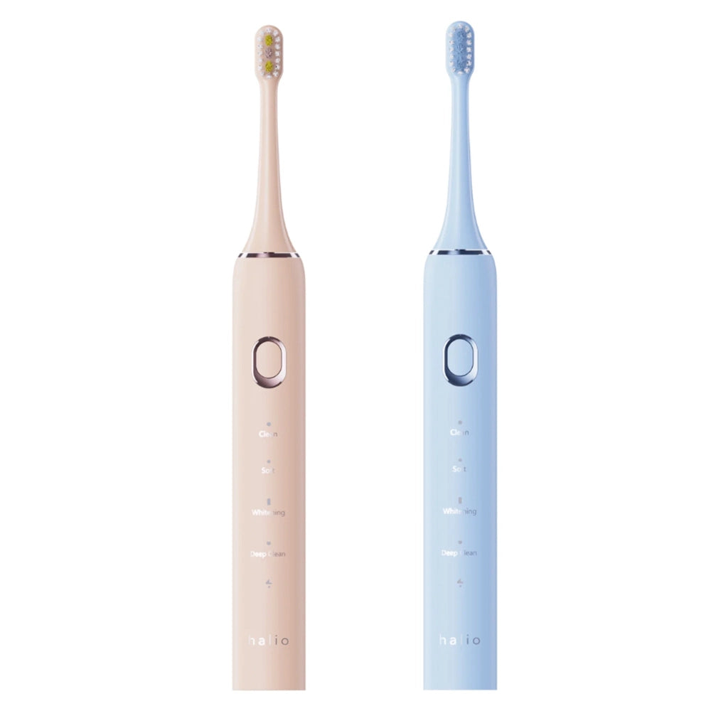 Bàn chải điện Halio Sonic SmartClean Electric Toothbrush - Sky Blue - Coral