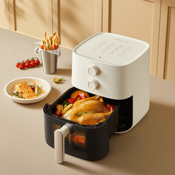 Nồi chiên không dầu 5L Bear QZG-J15M1, Bảo Hành 18 Tháng - Hàng Chính Hãng