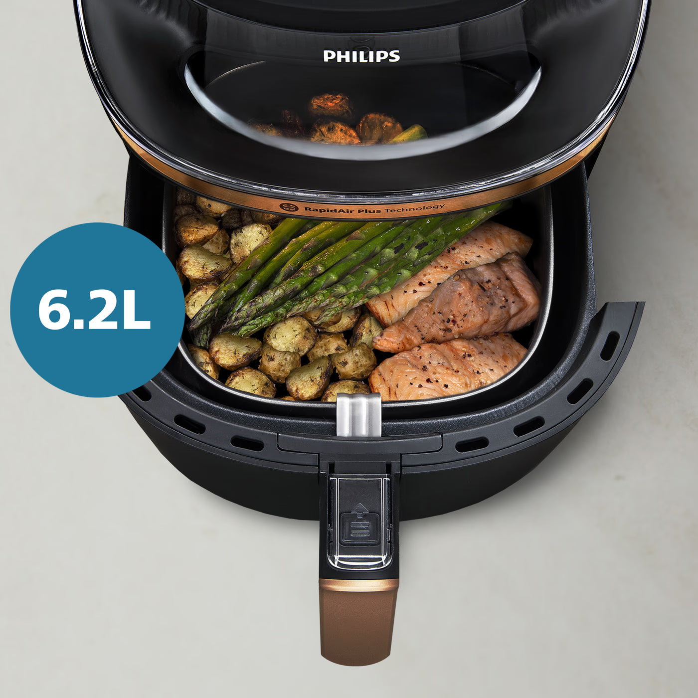 Nồi chiên không dầu philips 3000 series 6.2L NA332/00 - Hàng chính hãng - Bảo hành 24 tháng