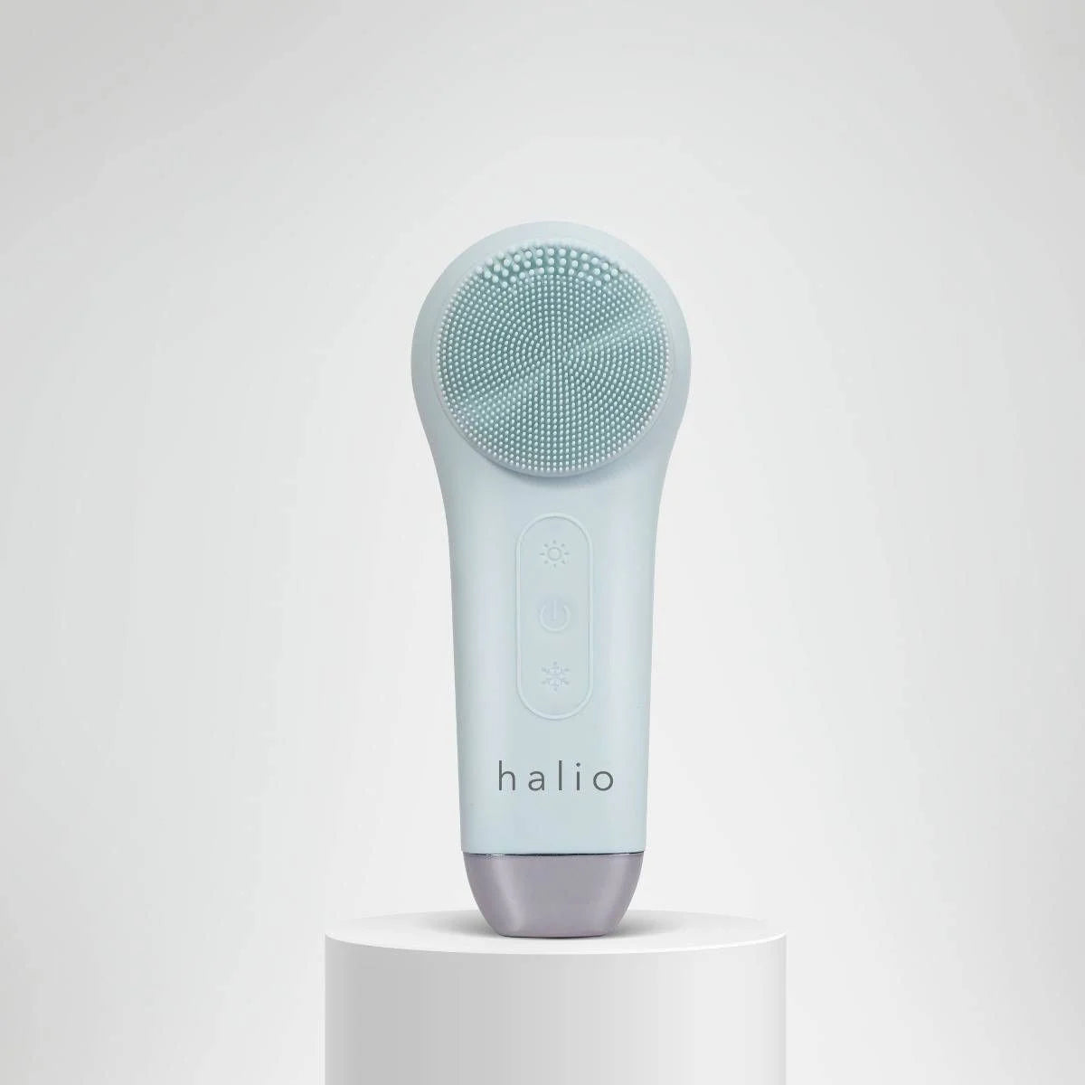 Máy rửa mặt massage tích hợp liệu pháp ánh sáng và nhiệt Halio - Ice Blue