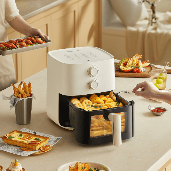 Nồi chiên không dầu 5L Bear QZG-J15M1, Bảo Hành 18 Tháng - Hàng Chính Hãng