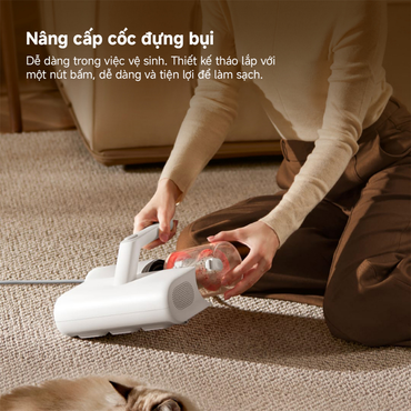Máy hút bụi diệt khuẩn UV Xiaomi Mijia Gen 2 MJCMY - Hàng Chính Hãng