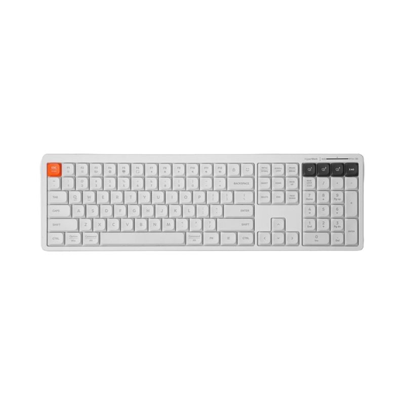 Bàn phím không dây HyperWork SilentKey HPW-TS01 - Hàng chính hãng - Bảo hành 12 tháng