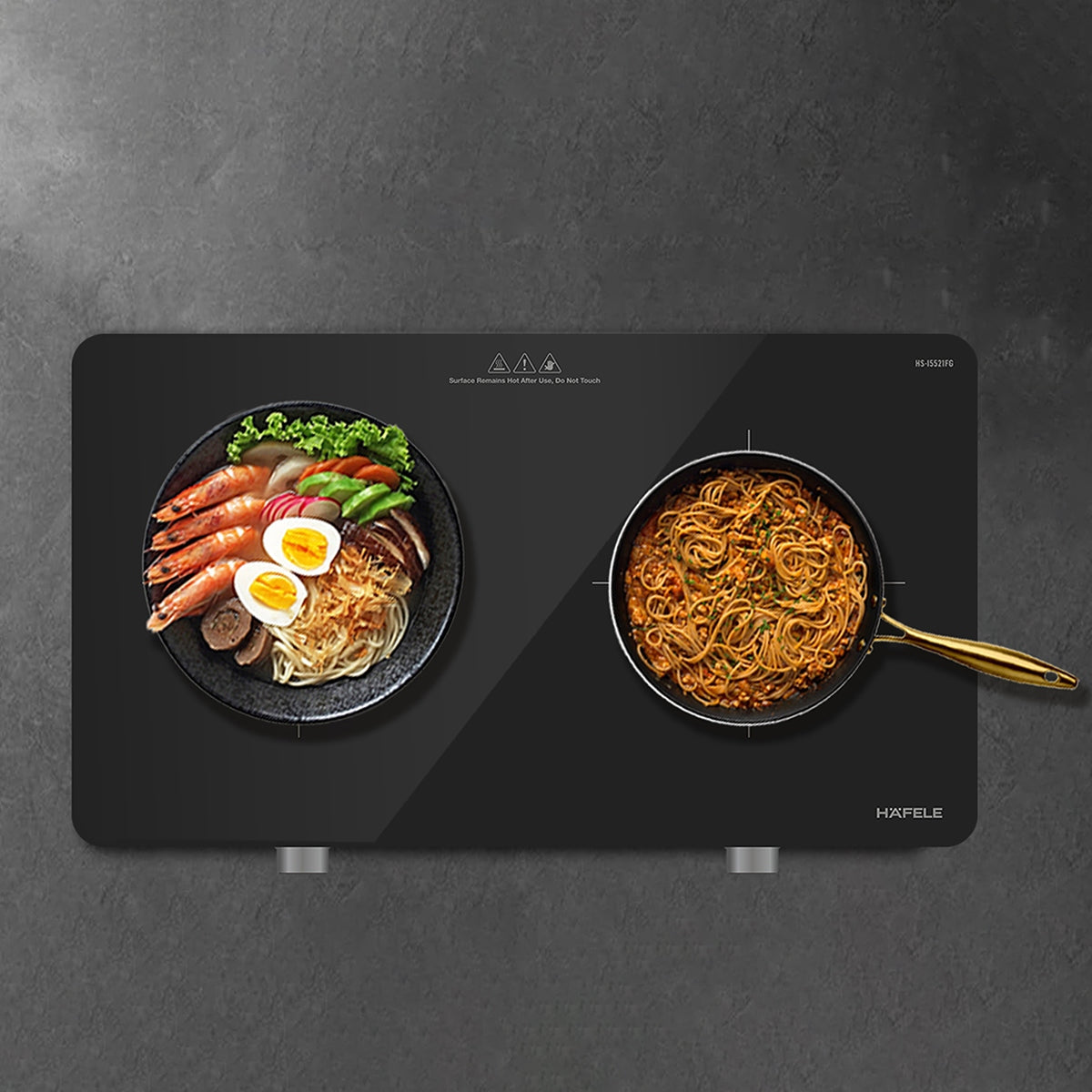 Bếp từ đôi Hafele HS-I5521FG 536.66.850 - Hàng Chính Hãng