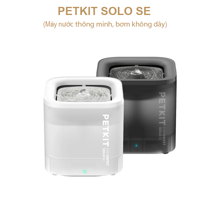 Máy lọc nước cho thú cưng PETKIT Eversweet Solo SE - Hàng Chính Hãng