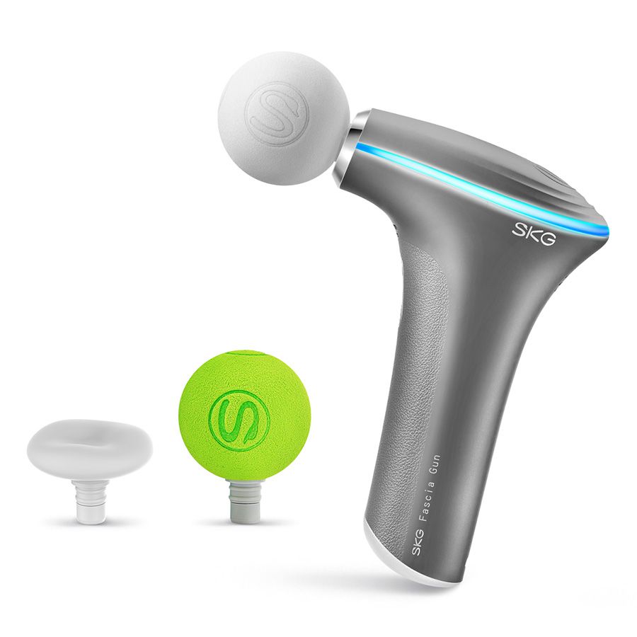 Máy massage body cầm tay SKG F5EN màu xám