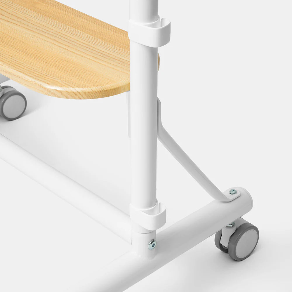 Giá treo tivi di động Hyperwork Aero Stand HPW-TVC02-WHT Trắng - Hàng chính hãng - Bảo hành 12 tháng