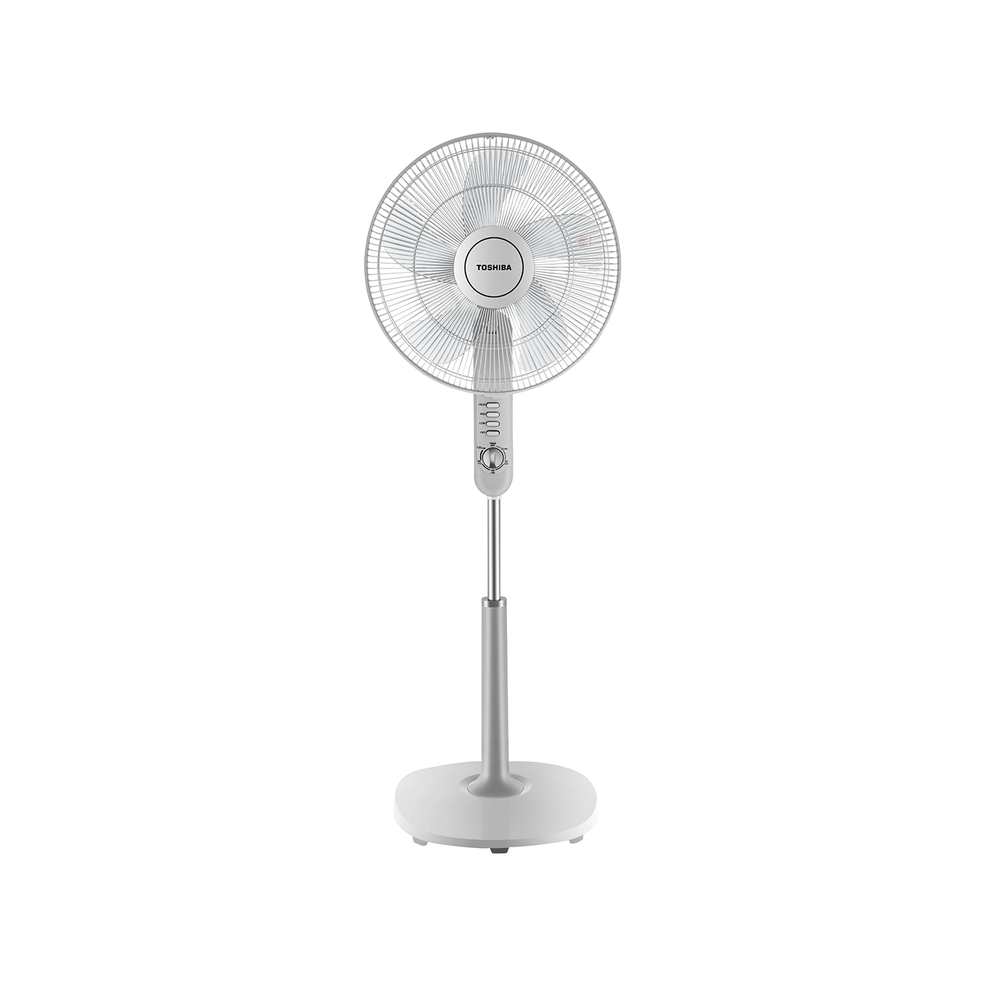 Quạt đứng Toshiba 5 cánh F-LSA10(H)VN Xám - Bảo hành chính hãng 12 Tháng