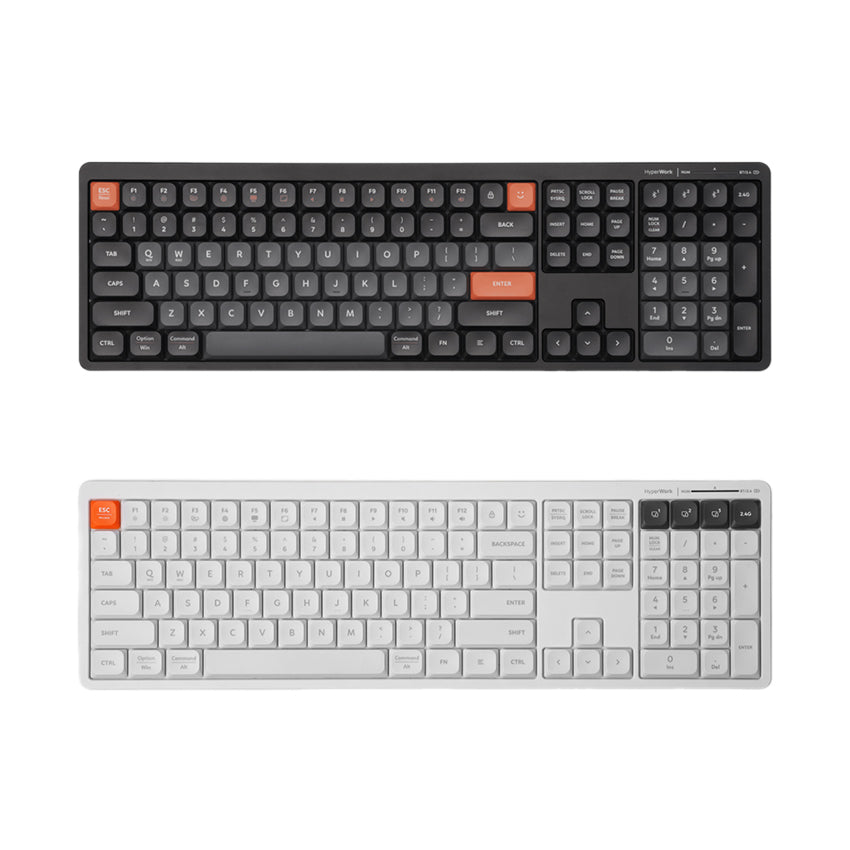 Bàn phím không dây HyperWork SilentKey HPW-TS01 - Hàng chính hãng - Bảo hành 12 tháng