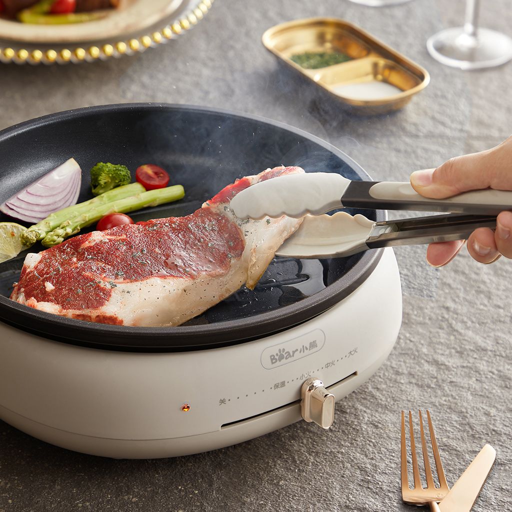 Nồi lẩu nướng đa năng BEAR HP-4H40D (DHG-C40W2), Bảo Hành 18 Tháng - Hàng Chính Hãng