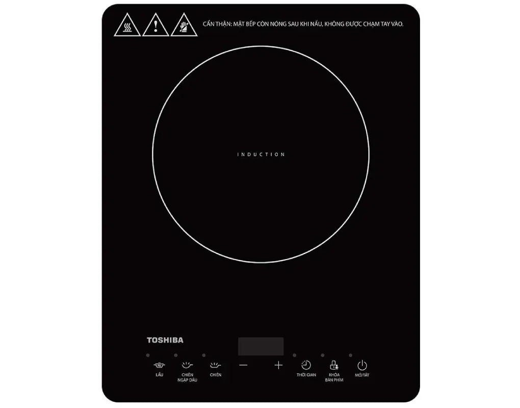 Bếp điện từ đơn Toshiba IC-20R2SV - Hàng Chính Hãng - Bảo hành 24 tháng
