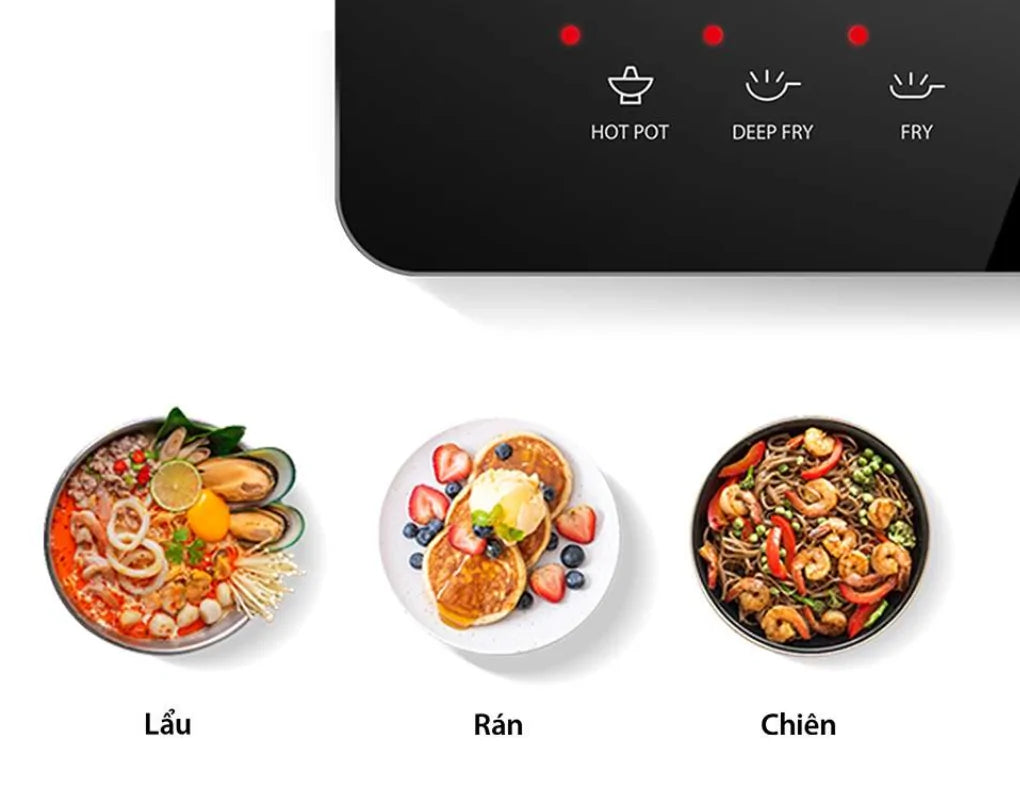 Bếp điện từ đơn Toshiba IC-20R2SV - Hàng Chính Hãng - Bảo hành 24 tháng