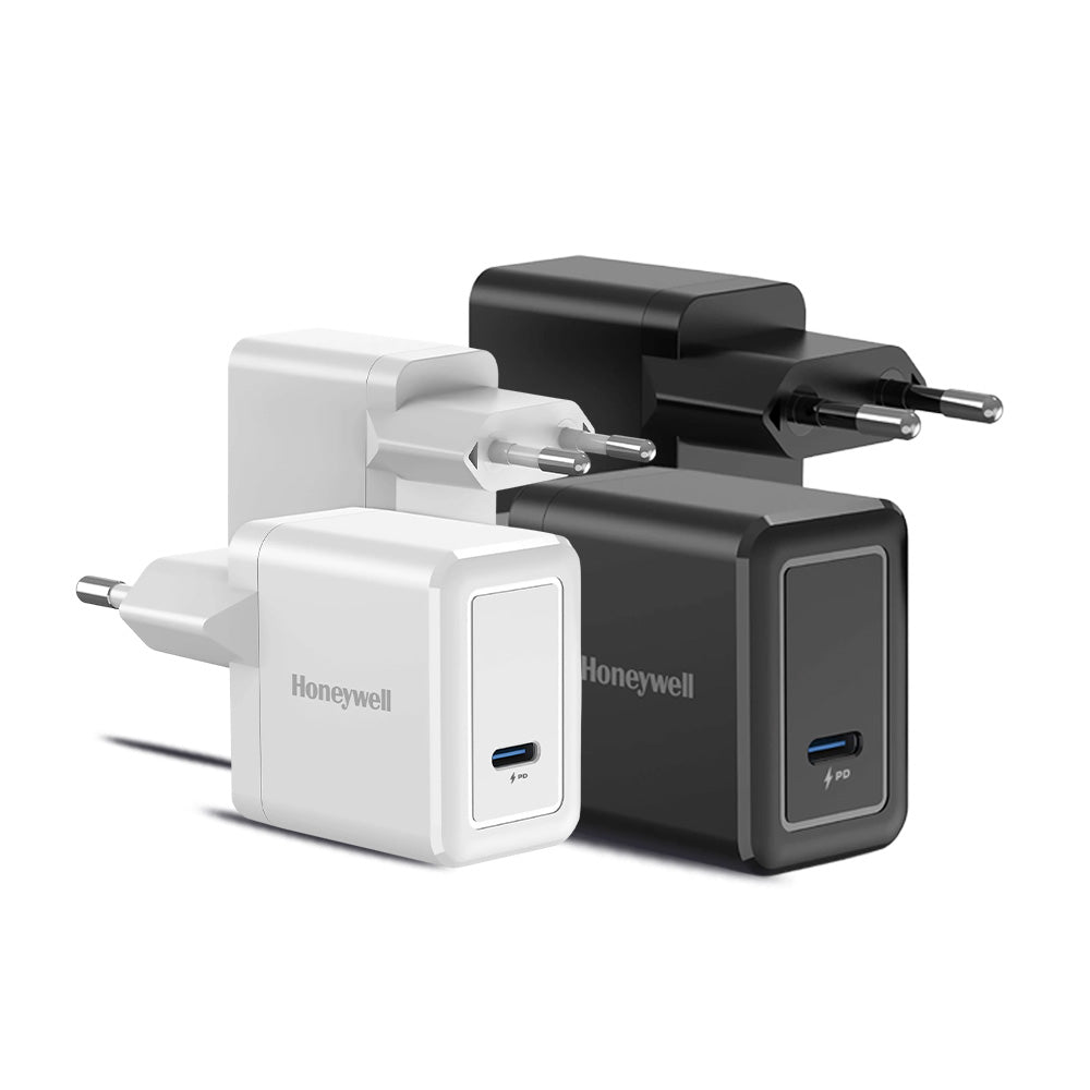 (Combo) Củ sạc điện thoại Honeywell 20W màu trắng + Củ sạc điện thoại Honeywell 20W màu đen