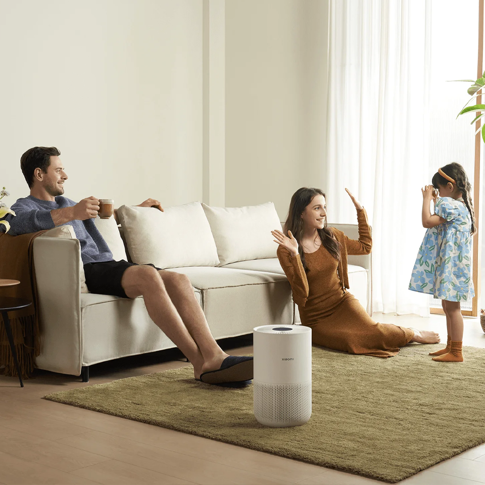 Máy lọc không khí Xiaomi Smart Air Purifier 4 Compact EU - Hàng Chính Hãng
