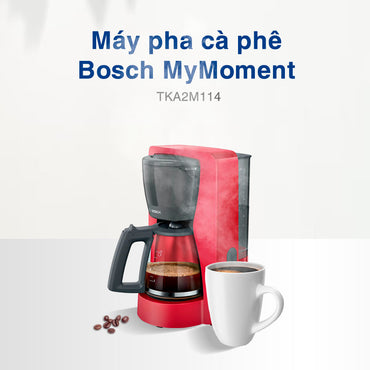 Máy pha cà phê phin Bosch TKA2M114 - Hàng Chính Hãng