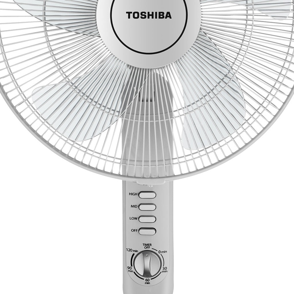 Quạt đứng Toshiba 5 cánh F-LSA10(H)VN Xám - Bảo hành chính hãng 12 Tháng