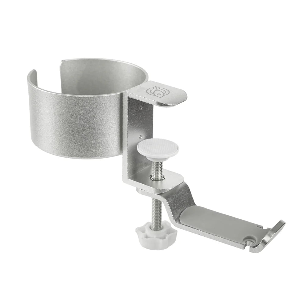 Giá đỡ cốc kẹp bàn HyperWork CH01 - (Đen/Xám/Bạc) - Hàng chính hãng - Bảo hành 12 tháng