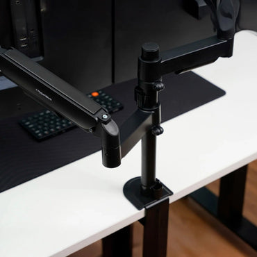 Giá đỡ màn hình đôi HyperWork P1 Dual 2025 HPW-DPA0105-BLK Đen - Hàng chính hãng - Bảo hành 12 tháng