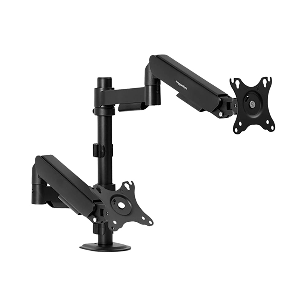 Giá đỡ màn hình đôi HyperWork P1 Dual 2025 HPW-DPA0105-BLK Đen - Hàng chính hãng - Bảo hành 12 tháng