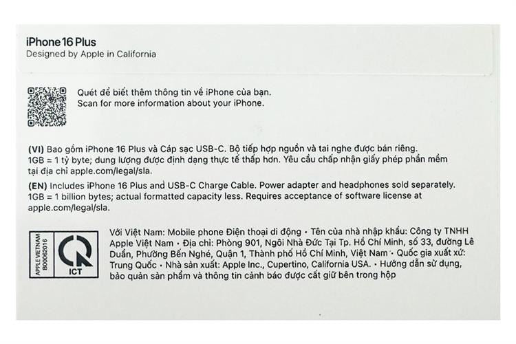 iPhone 16 Plus 128GB Teal