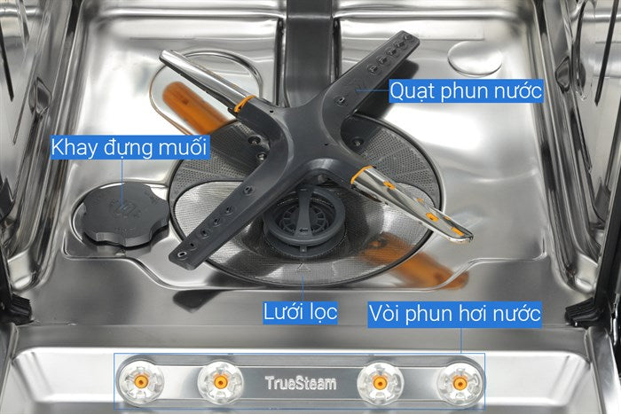 Máy rửa bát LG LDT14BLA4.ABMPEVN (Màu Đen) - Hàng Chính Hãng