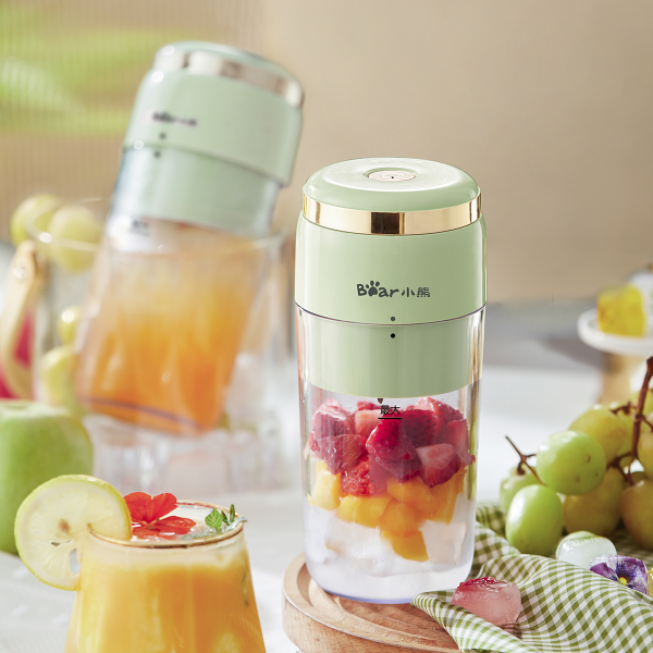 Máy xay sinh tố cầm tay 300ml BEAR LLJ-E03F1, Bảo Hành 18 Tháng - Hàng Chính Hãng