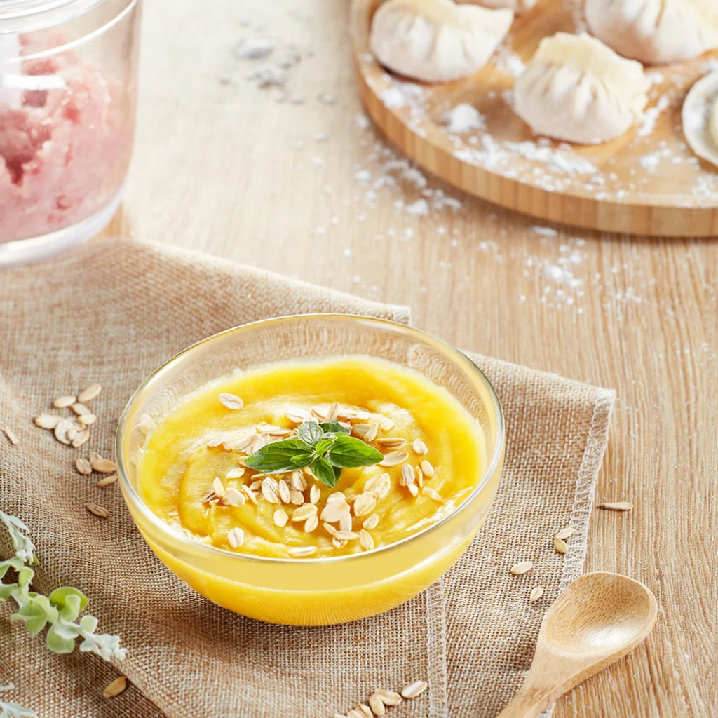 Máy xay thực phẩm đa năng 600ml BEAR QSJ-B02X5 - Công suất 120W Bảo Hành 18 Tháng - Hàng Chính Hãng