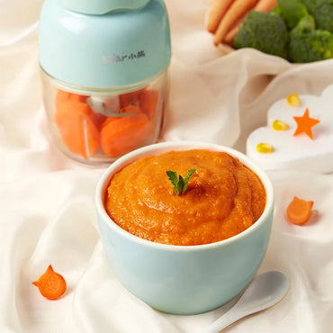 Máy xay đa năng Bear QSJ-B01P1 (CH-4H01T) công suất 120W, dung tích 0.3L Bảo Hành 18 Tháng - Hàng Chính Hãng