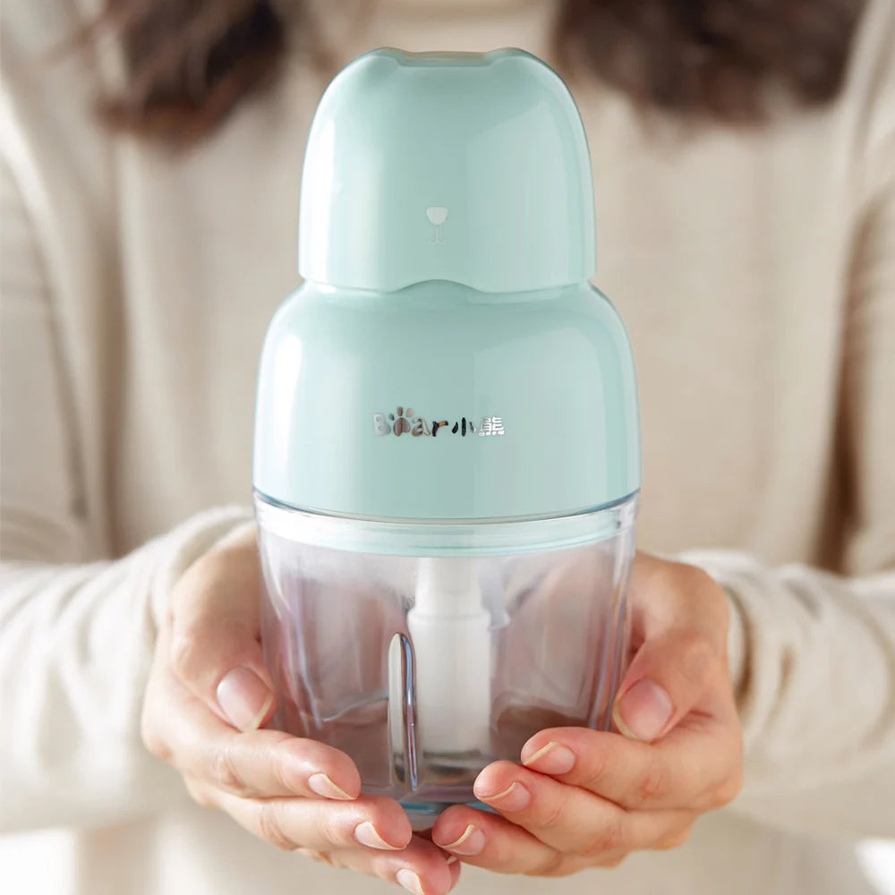 Máy xay đa năng Bear QSJ-B01P1 (CH-4H01T) công suất 120W, dung tích 0.3L Bảo Hành 18 Tháng - Hàng Chính Hãng