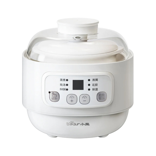 Nồi nấu chậm đa năng 0.8L Bear DDZ-A08T8, Bảo Hành 18 Tháng - Hàng Chính Hãng