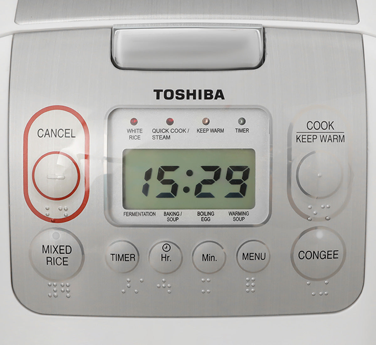 Nồi cơm điện tử Toshiba RC-10NMFVN(WT) 1 lít Bảo hành 12 tháng