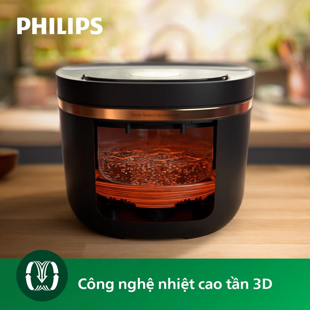 Nồi cơm điện cao tần Philips HD4539/62 - Hàng Chính Hãng - Bảo Hành 24 tháng