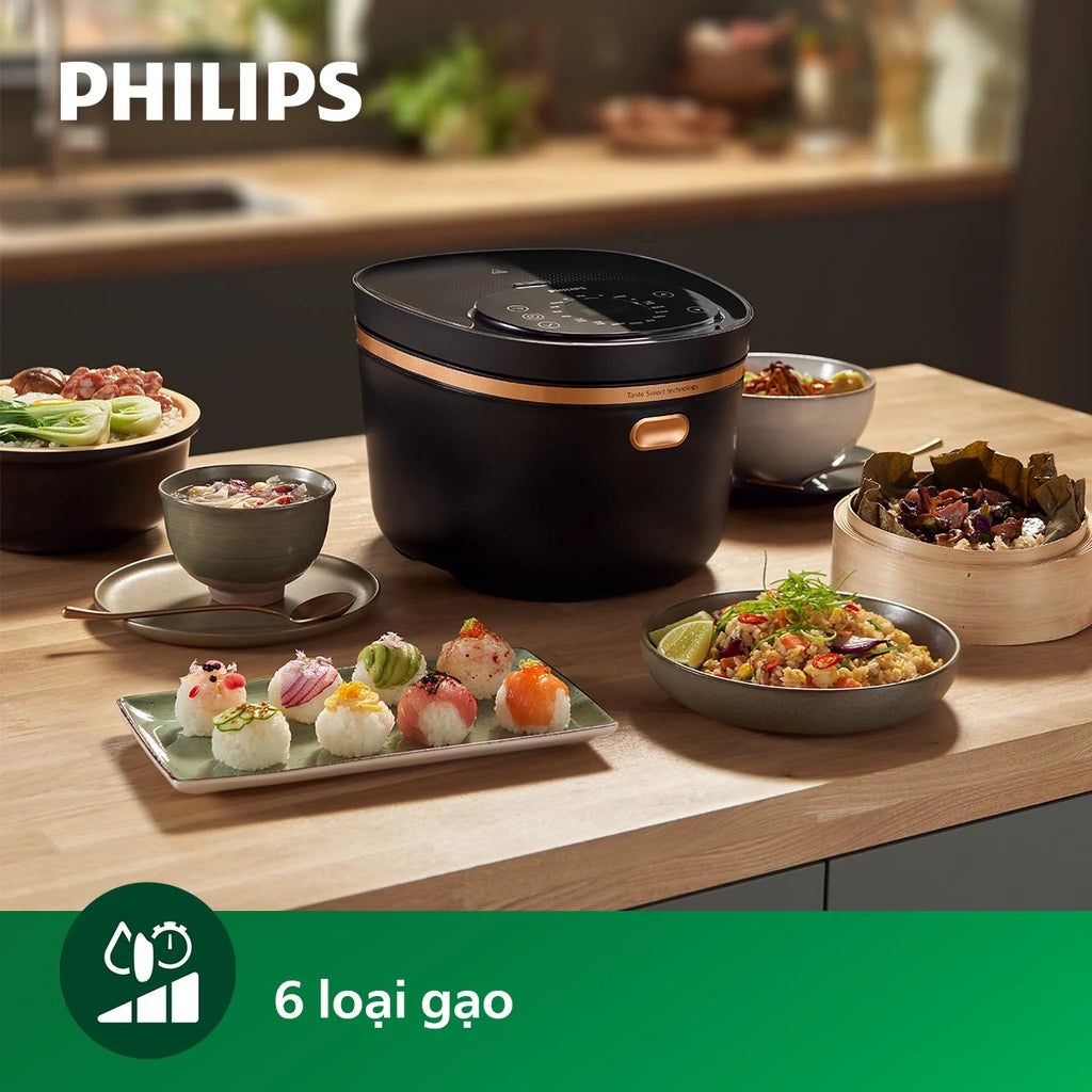 Nồi cơm điện cao tần Philips HD4539/62 - Hàng Chính Hãng - Bảo Hành 24 tháng