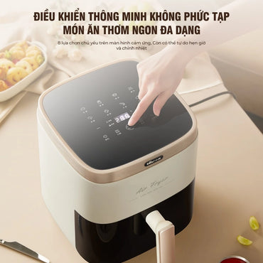 Nồi chiên không dầu Bear AF-4H15L, Bảo Hành 18 Tháng - Hàng Chính Hãng