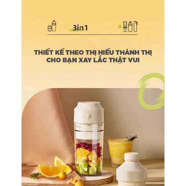 Máy xay sinh tố cầm tay Bear BL-4H04A, Bảo Hành 18 Tháng - Hàng Chính Hãng