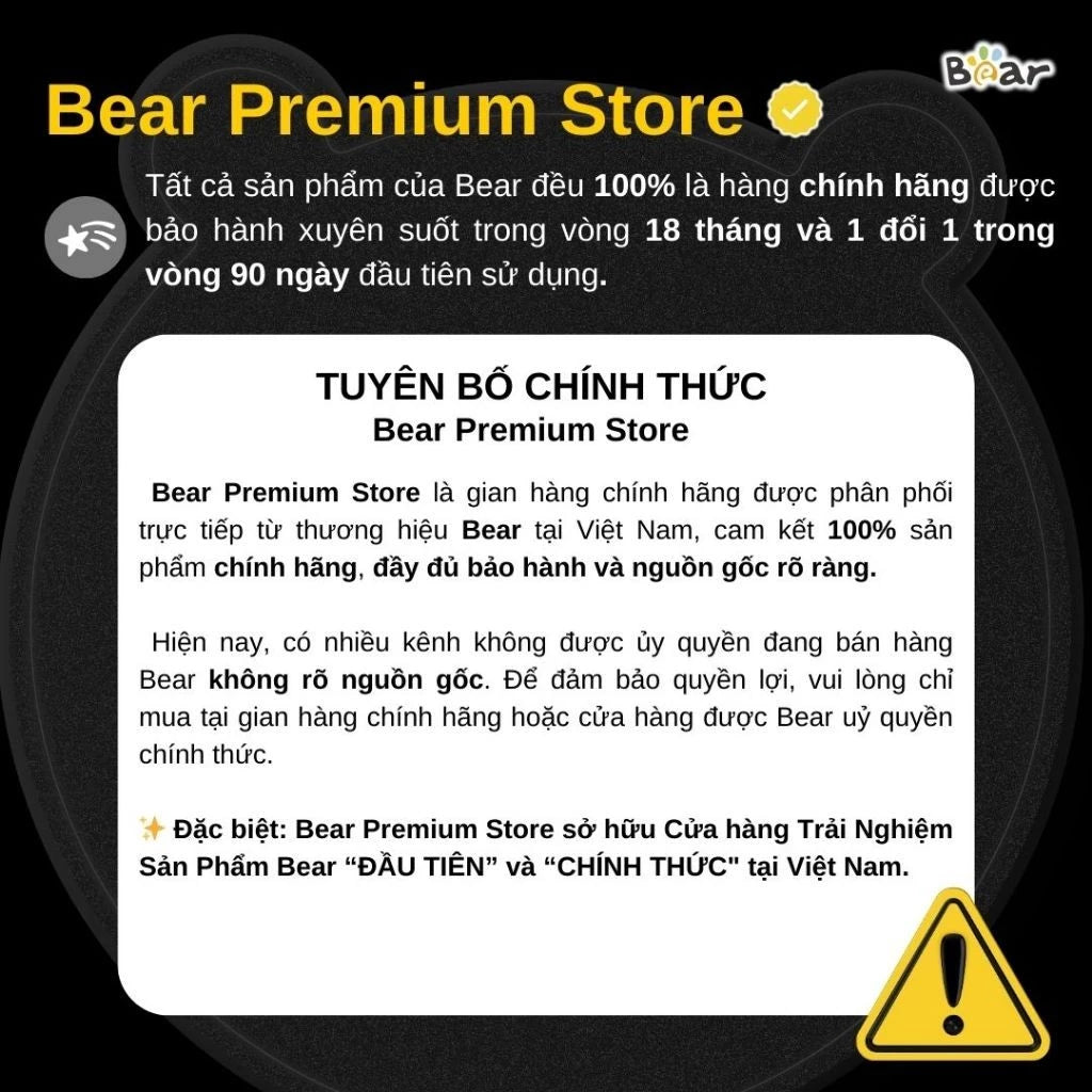 Nồi cơm điện Bear RC-4H30S, Bảo Hành 18 Tháng - Hàng Chính Hãng