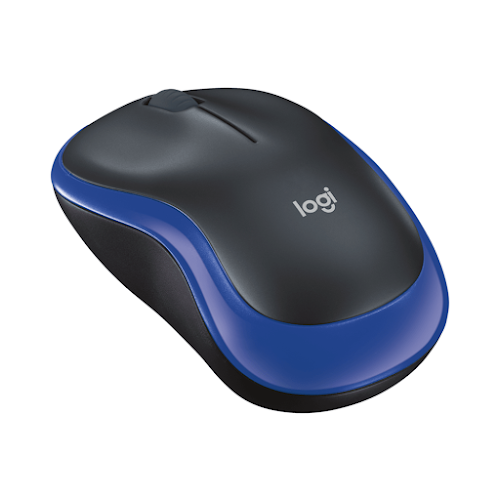 Chuột Logitech M185 Xám - Đỏ - Xanh - Hàng chính hãng - Bảo hành 36 tháng
