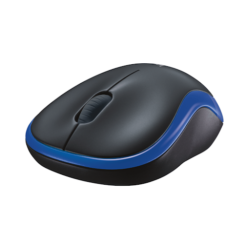Chuột Logitech M185 Xám - Đỏ - Xanh - Hàng chính hãng - Bảo hành 36 tháng