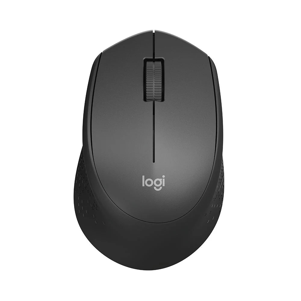 Chuột vi tính không dây Logitech M331 Đen - xanh dương - Đỏ
