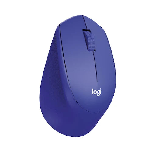 Chuột vi tính không dây Logitech M331 Đen - xanh dương - Đỏ