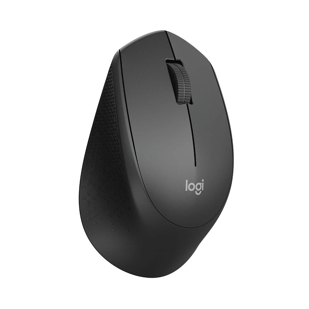Chuột vi tính không dây Logitech M331 Đen - xanh dương - Đỏ