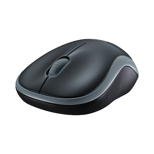 Chuột Logitech M185 Xám - Đỏ - Xanh - Hàng chính hãng - Bảo hành 36 tháng