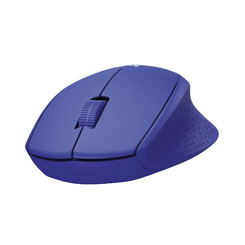 Chuột vi tính không dây Logitech M331 Đen - xanh dương - Đỏ