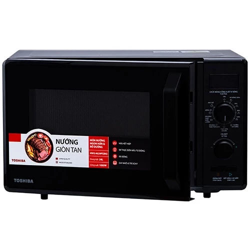 Lò vi sóng Toshiba MW2-AG24PC(BK) - Hàng Chính Hãng - Bảo Hành 12 tháng